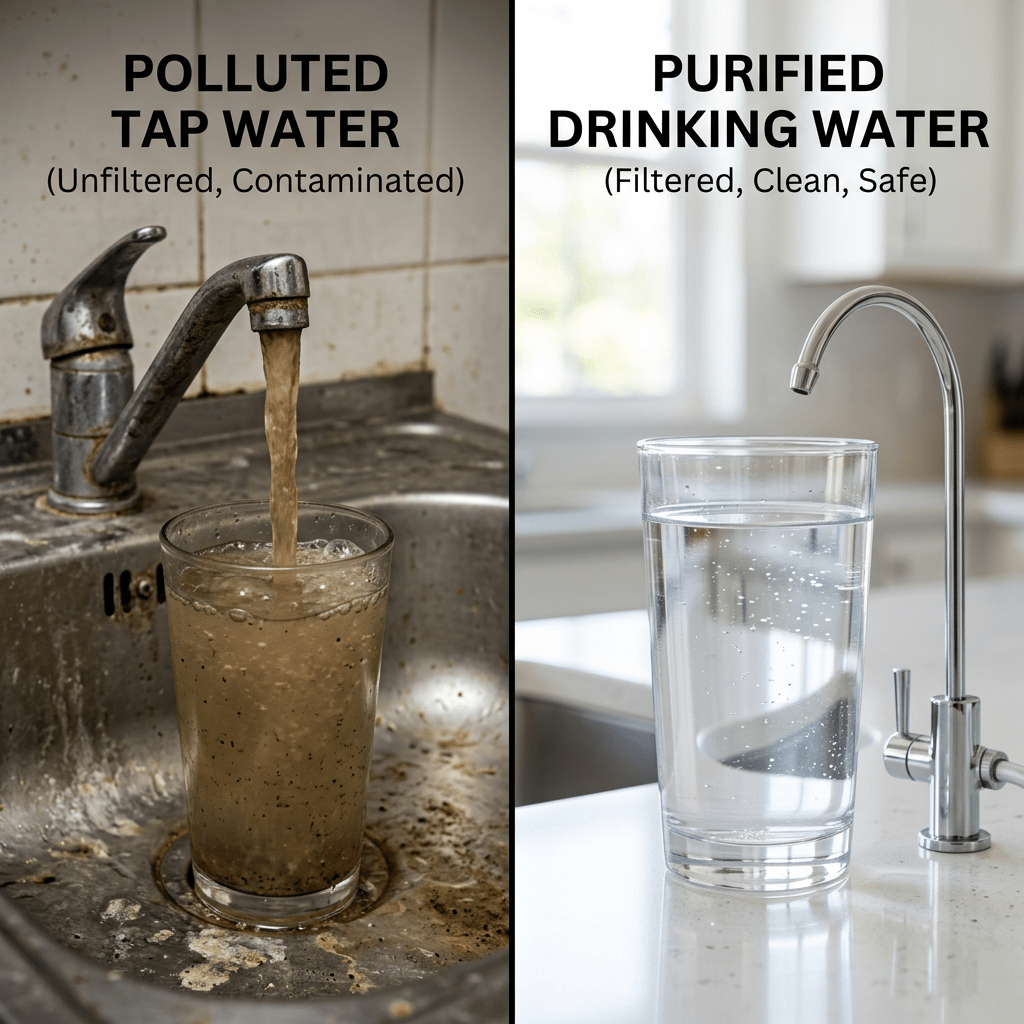 Êtes-vous préoccupé par la qualité de l’eau que vous buvez?